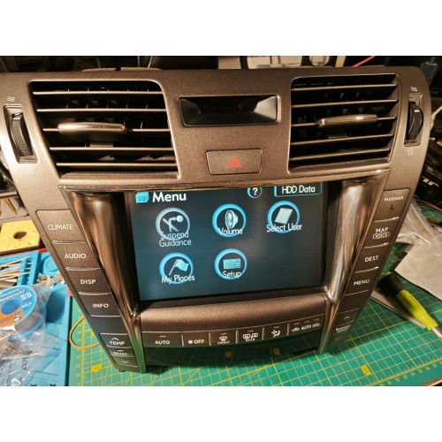 86430-50090 Lexus LS460 2008 Display Unit US G5